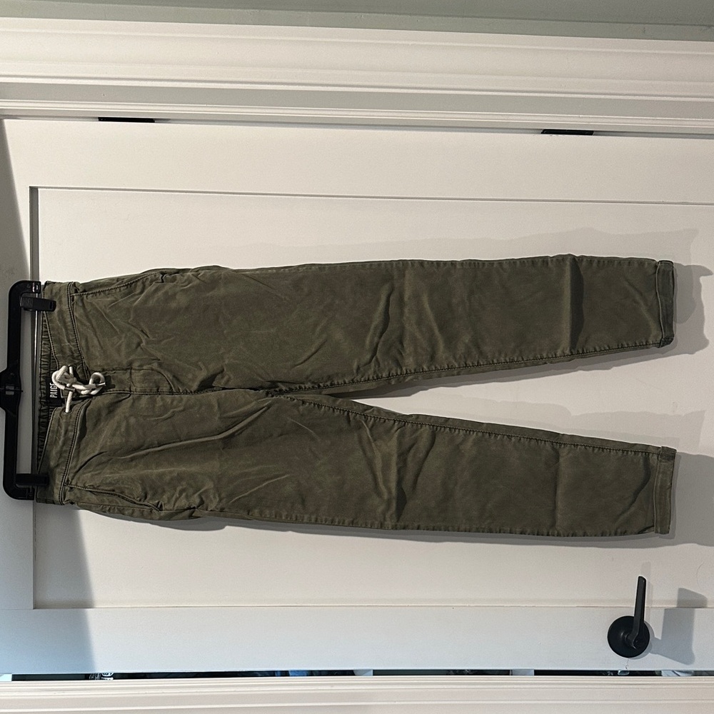 Paige olive Green chino Pants
